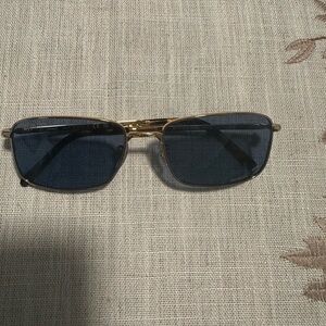 Ray-Ban Gold and Black Men's Glasses